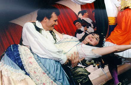 Ron in The Gondoliers 1998 — 'Marco', with Kathy Perconti — 'Gianetta'