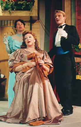 Christine in The Grand Duke 1992, with Amanda Lobaugh and Gordon H. Bastian