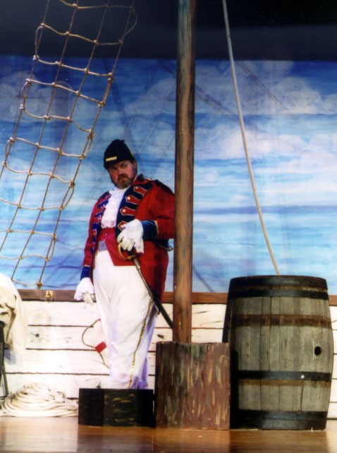 Joel in HMS Pinafore 2002 — 'Captain Corcoran'