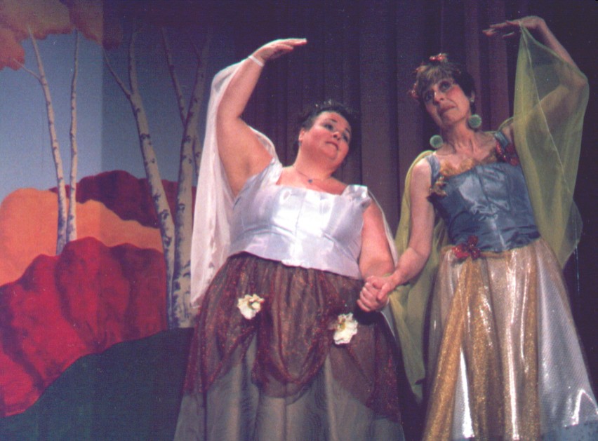 Maryanne in Iolanthe 2004 with Patricia A. Montrois