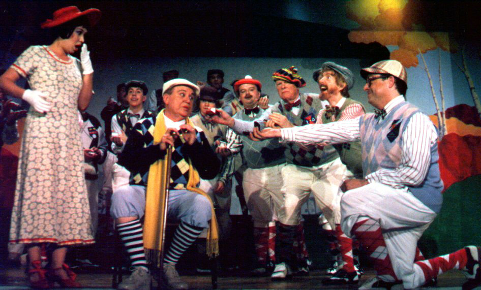 Stephen in Iolanthe 2004 — 'Tolloller', with Jeannie Hines — 'Phyllis', Christopher Adams, Jimmie B Lobaugh — 'Lord Chancellor', Ethan DePuy, Sean Taylor, Terry Badger, and Tracy Burdick