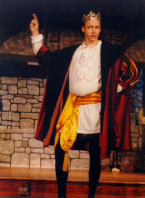 Ted in Princess Ida 1997 — 'King Hildebrand'