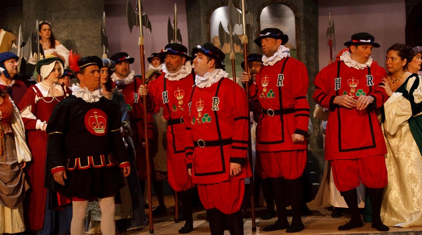 Al in The Yeomen of the Guard 2009 — 'Lieutenant Cholmondely'