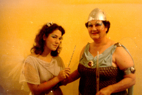 Iolanthe 1981 — 'The Queen of the Fairies', with her daughter Martha Vail